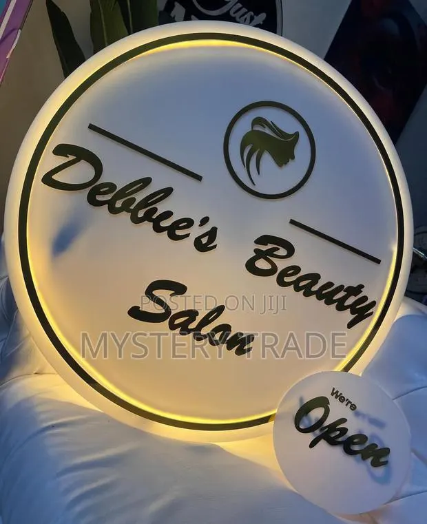 2d Signage With Light · Photo 1