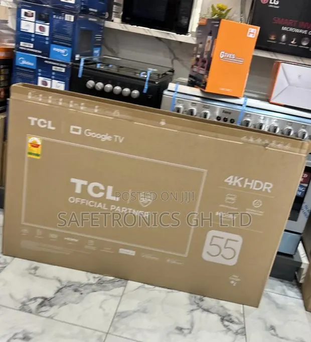 Smart Android Frameless TCL 55 Inch Uhd 55p6k TV · Photo 1