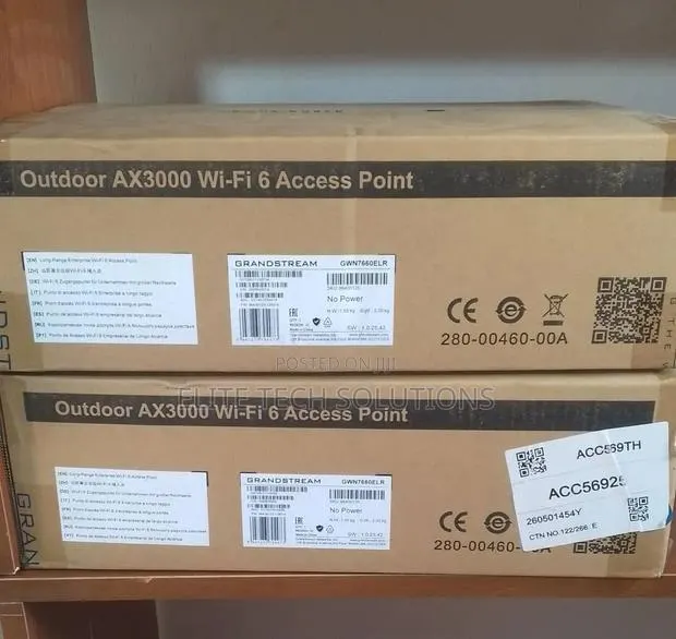 Grand Stream Ax3000 GWN7660ELR Outdoor Access Point · Photo 1
