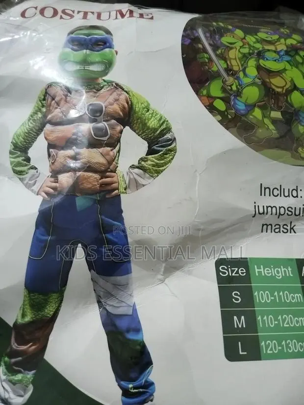 Ninja Turtles Cartoon Costume for Kid's · Photo 2
