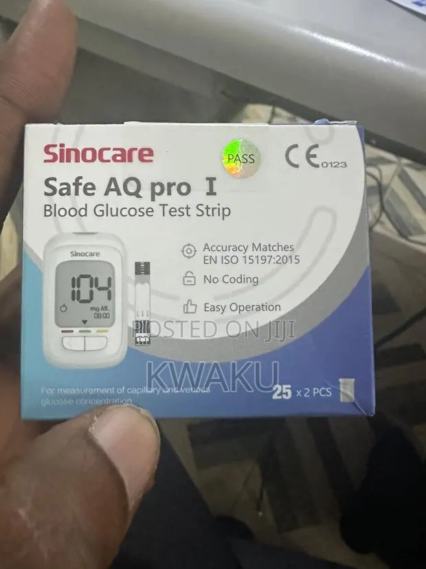 Sinocare Safe Aq Pro I Glucometer/ Strips · Photo 1