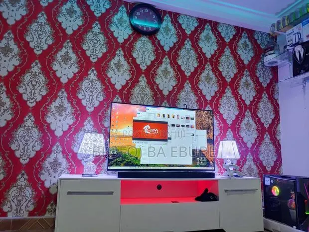 Br3fo) Ba P.O.P Ceiling, Painting, Wallpaper Deco · Photo 1
