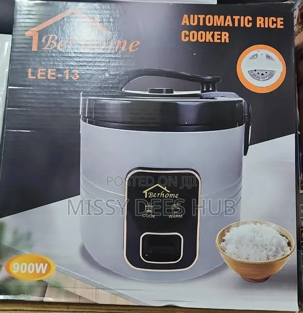 5l Berhome Rice Cooker (Glass Top) · Photo 1