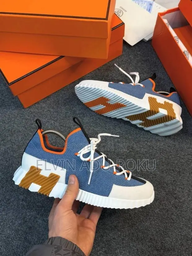 Hermes Lift Slip on Casual Sneakers , SWIPE TO OTHER COLOURS > · Photo 1