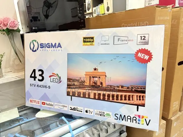 Sealed in Box Sigma 43 Inch Full Hd Smart Android Television. · Photo 1
