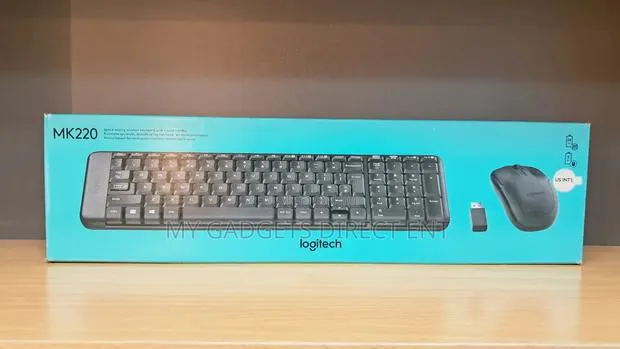Logitech Mk220 Wireless Keyboard and Mouse · Photo 1