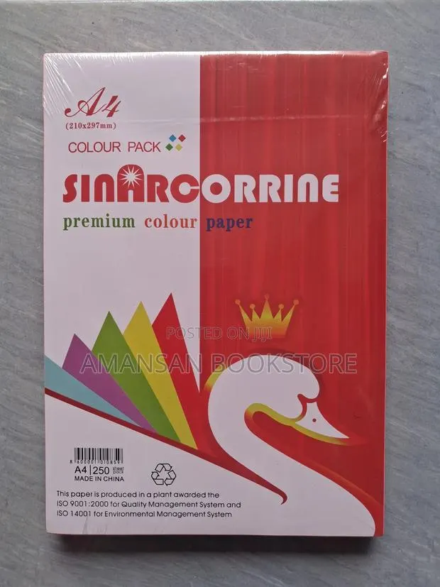 A4 Sinarcorrine Premium Colour Paper (250 Sheets) · Photo 1