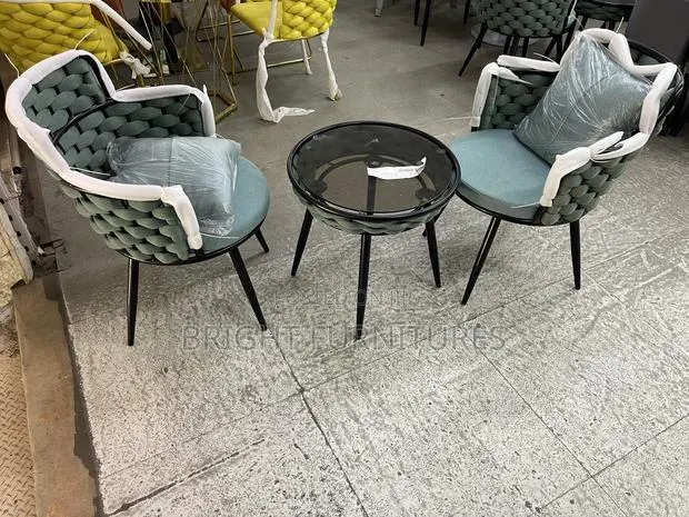 2 Seater Balcony Table With Two Chairs · Photo 1