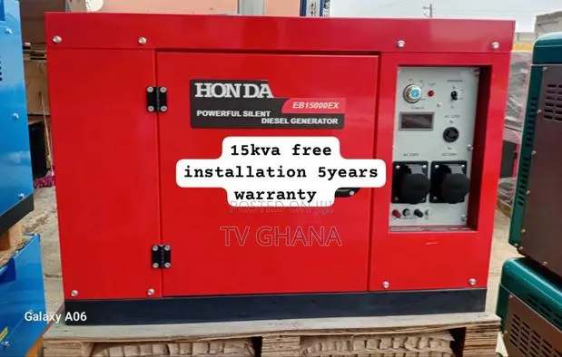 Light Within Seconds Honda 15kva Diesel Generator Diesel · Photo 1