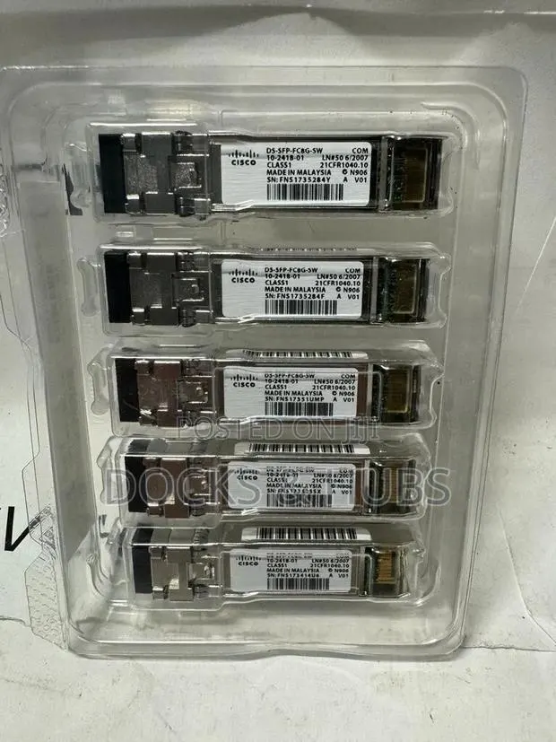 Genuine Cisco 10-2418-01 Ds-SFP-Fc8g-Sw Transceiver Modules 8gb · Photo 1