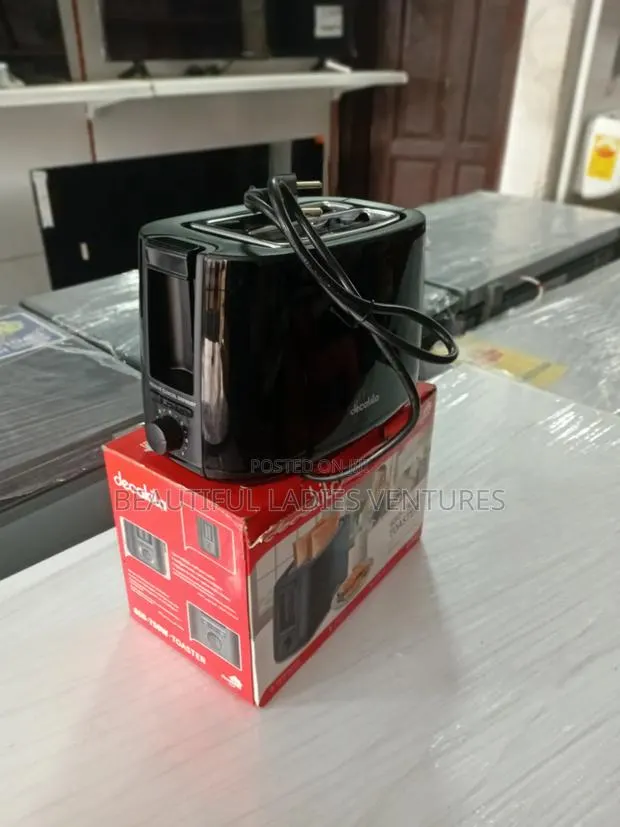 Decakila 2-Slice Bread Toaster 650–750w – Fast Even Toasting · Photo 1