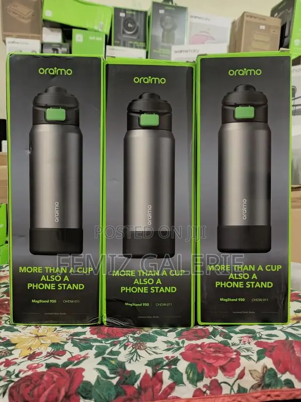 Oraimo MagStand 950 950ml Smart Thermos Bottle With Magnetic Tight Fit · Photo 1