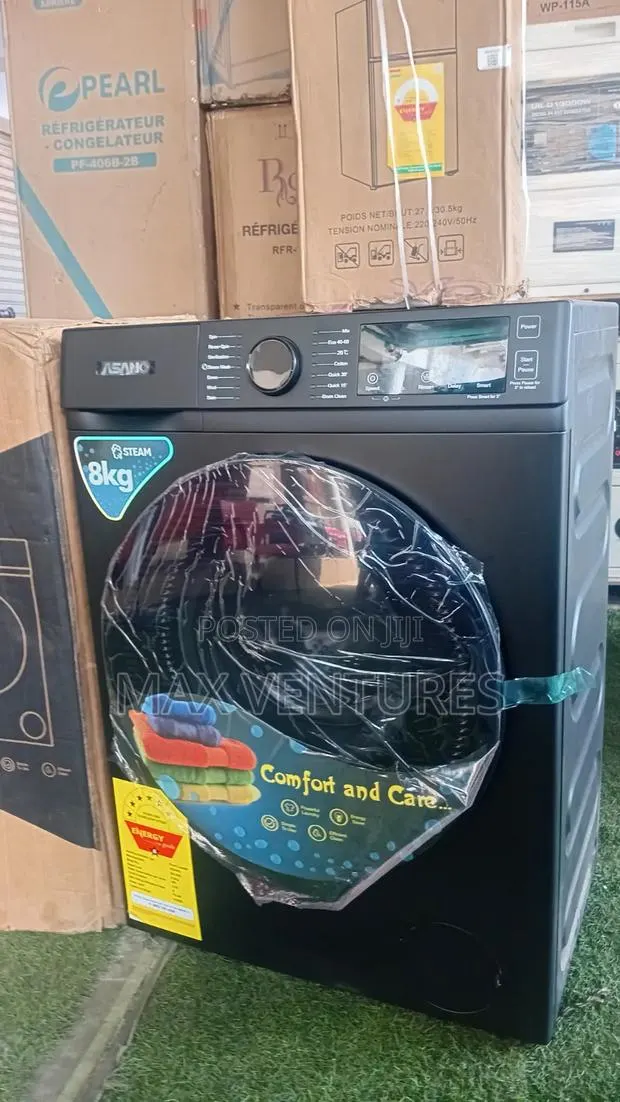Asano 8kg Front Load Washer With Multiple Wash Programs 8kg · Photo 1