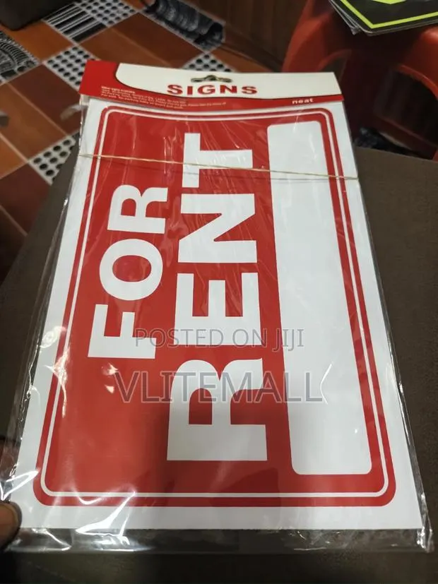 For Renting Signage 20*30cm · Photo 1