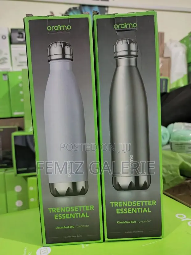 Oraimo ClassicSeal 500 500ml Compact Leakproof Insulated Water Bottle · Photo 1