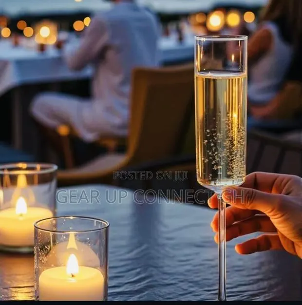 6pieces Cylinder Champagne Glass · Photo 2