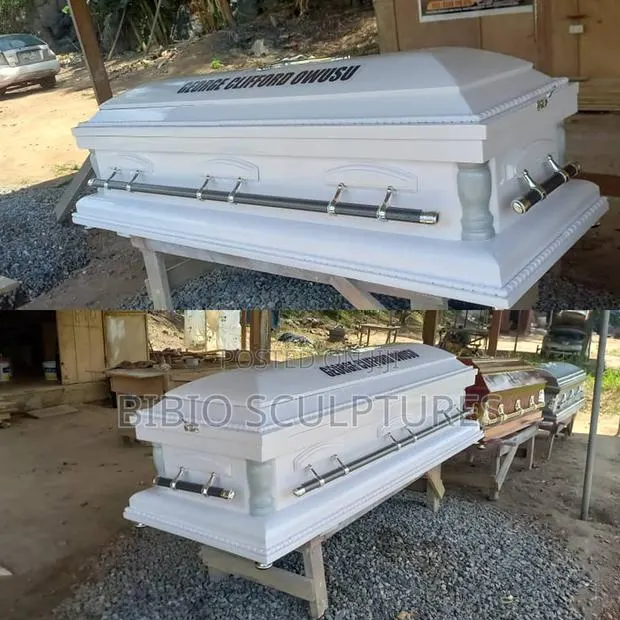 Elegant White Tribute Casket · Photo 1