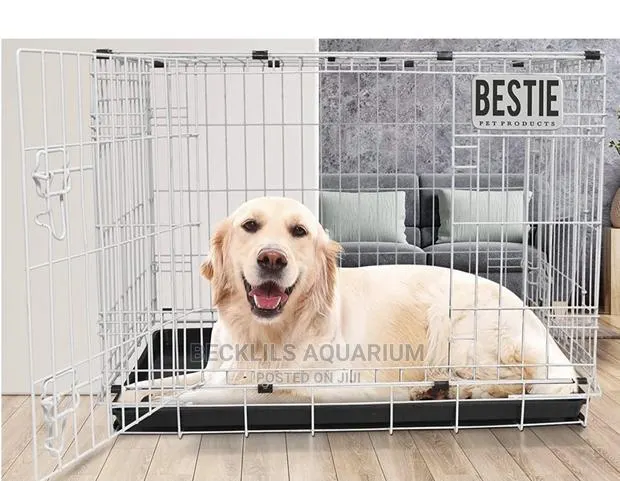 30 Inches Metallic Indoor Dog Cages and Accessories · Photo 1