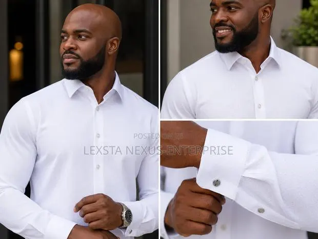White Long Sleeve Shirt · Photo 1