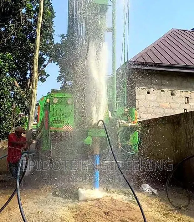 Industrial Water Borehole Drilling at Offinso · Photo 1