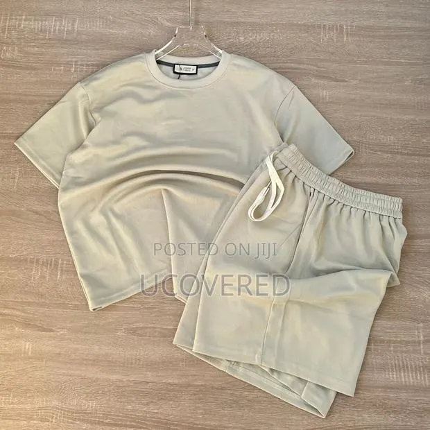 Men’S Track Suits 2 Piece Set Casual T-Shirt Shorts · Photo 1