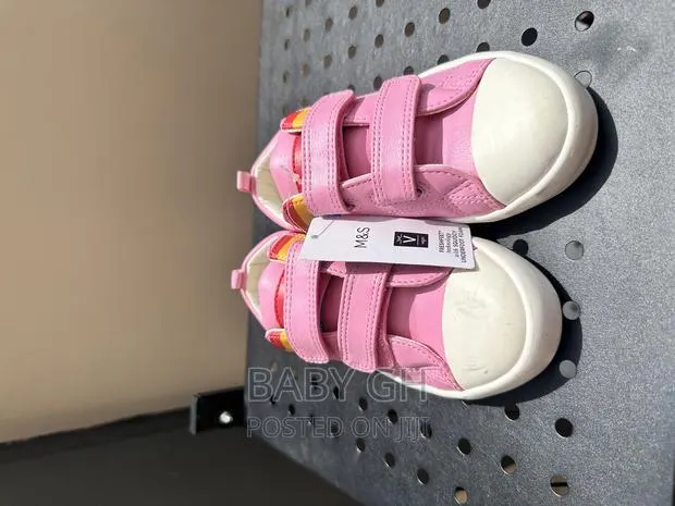 Marks and Spencer Baby Pink Girls Shoe · Photo 1
