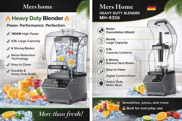 Mers Home Heavy-duty Commercial Blender · Photo 1