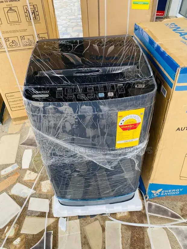 Nasco 8kg Top Load Full Automatic Washing Machine · Photo 1