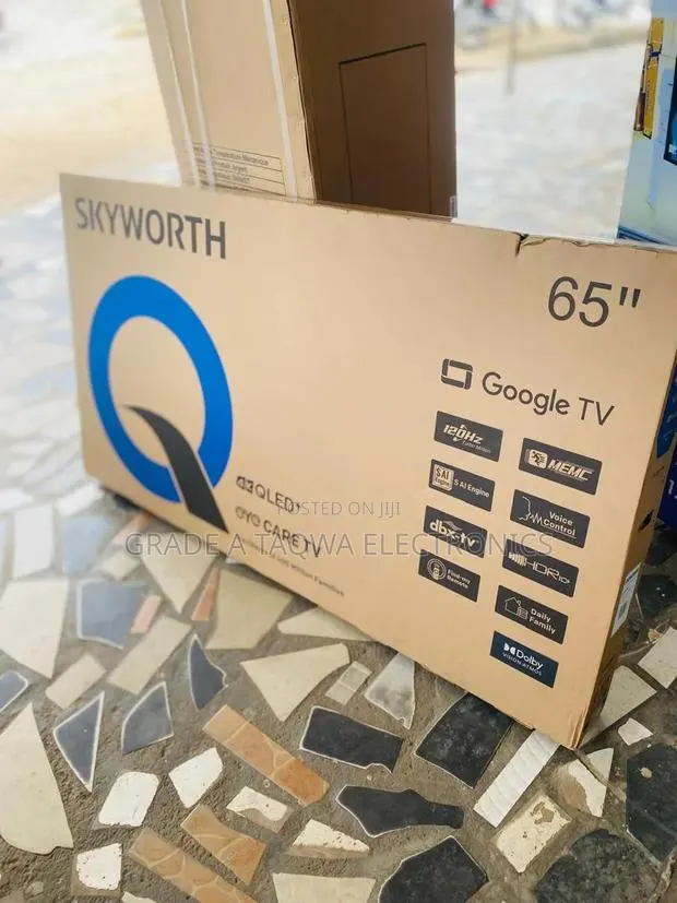 65-Inch QLED Quantum Display,Skyworth Google TV · Photo 1