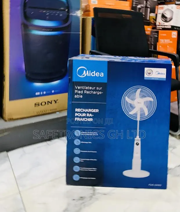 Choose Reliable Midea 18-Inch Rechargeable Fan (Model Fs45-23mrd) · Photo 1