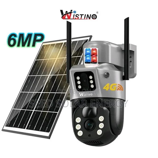 Solar Dual CCTV Camera · Photo 1