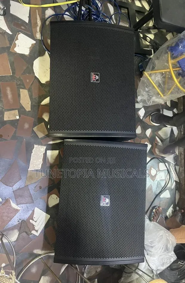 Jac 15-inch Professional Stage Monitor Speakers. · Photo 1