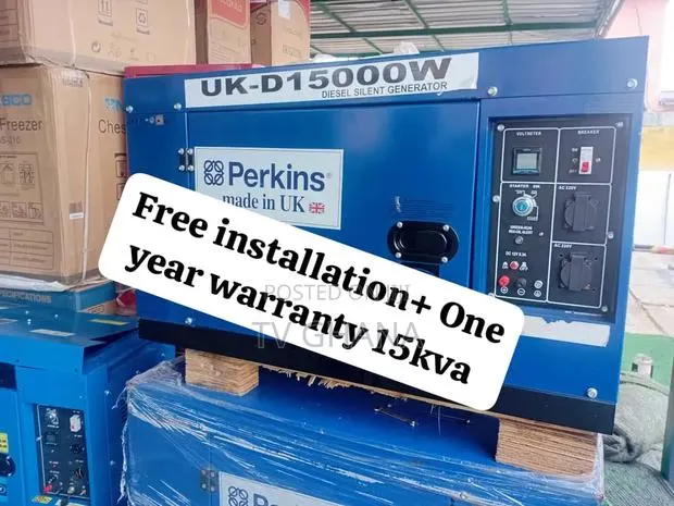 Perkins 15kva Generator – Industrial Strength, Silent Soul 15kva · Photo 1