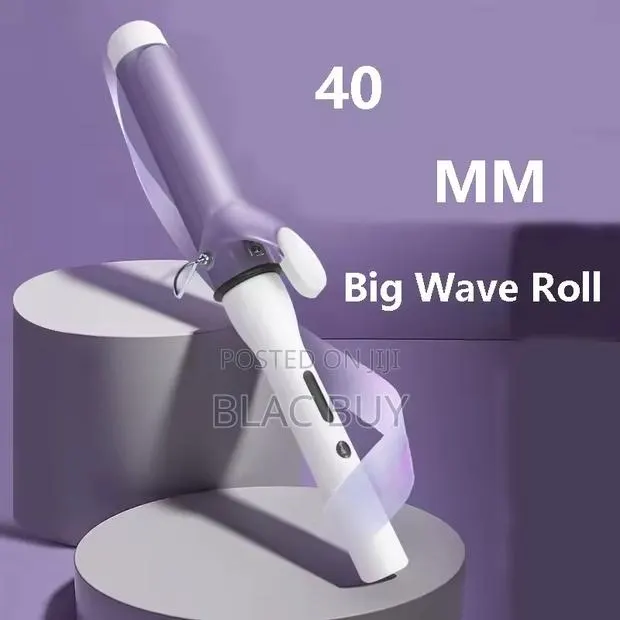 Ceramic Glaze High Temperature Big Barrel Hair Curler Styling Tool · Photo 1