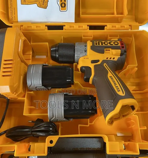 Ingco Compact Cordless Drill (Brushless) Cdli16682 · Photo 1