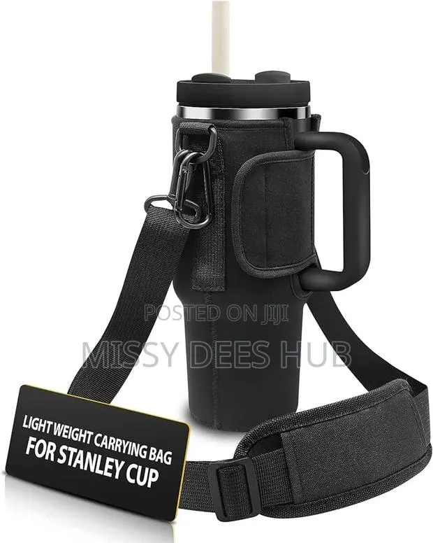 40z Bottle / Tumbler Carrier Bag With Handle Strap · Photo 1