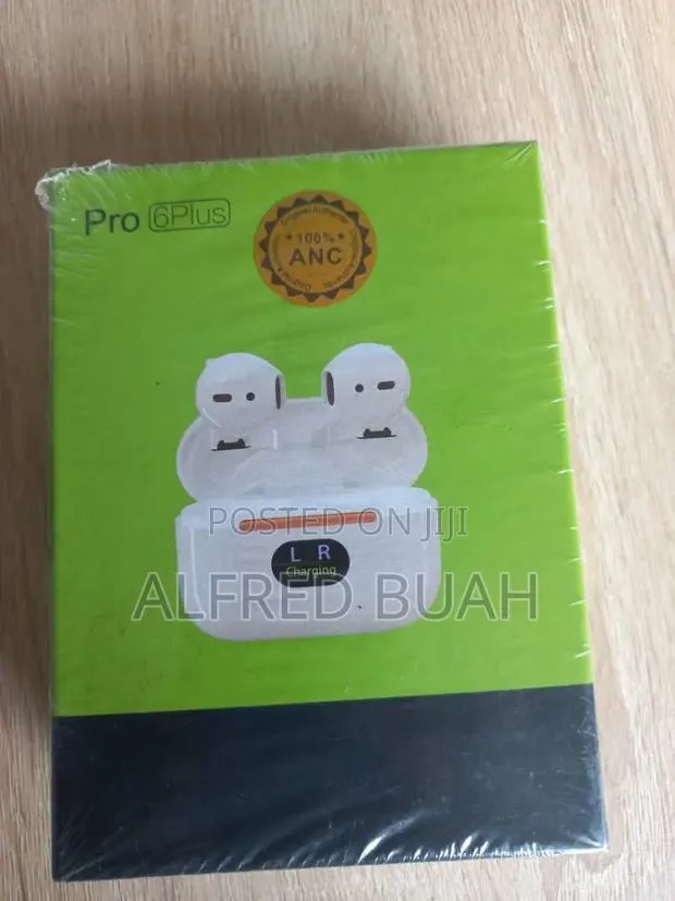 Air Pro 6s Pluse Wireless Bluetooth Headsets - White · Photo 1