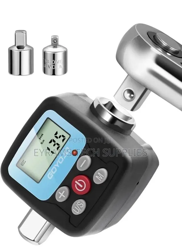 Digital Torque Adapter ±2% – 1/2" 1/4" 3/8" Drive LCD for Auto Repair · Photo 1