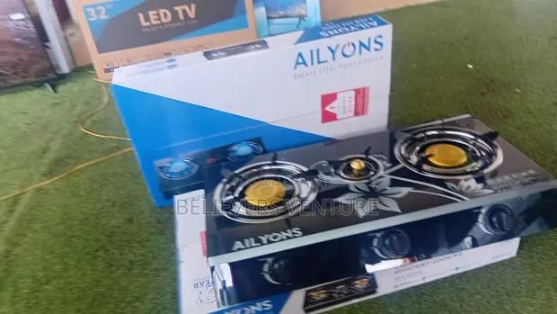 Ailyons Gas Cooker 3 Burners – Compact Efficient · Photo 1
