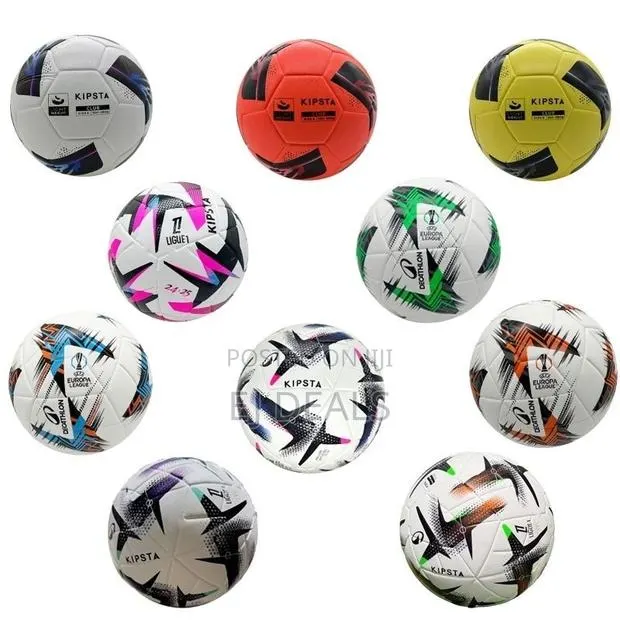 Kipstar Ball Size 5 Bright Orange and Black · Photo 1
