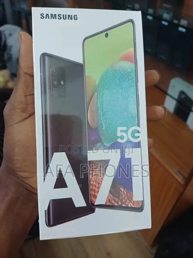 New Samsung Galaxy A71 5G 128 GB Black · Photo 1