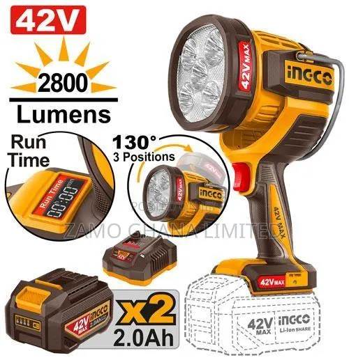 Cordless Work Lamp - Cwli42896 · Photo 1