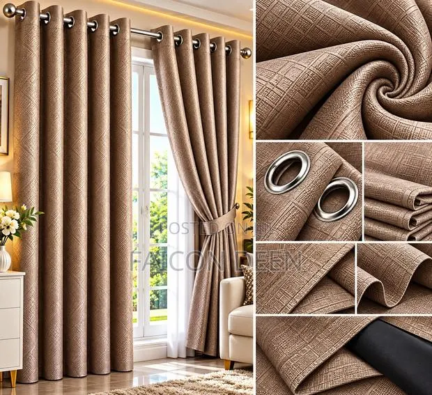 Sophisticated Privacy Cover ;Powerful Sunblock Blackout Curtains · Photo 1