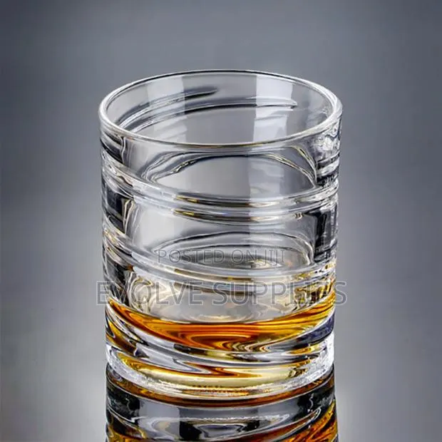 350ml Swirl Design Whiskey Glass (6pcs) · Photo 1
