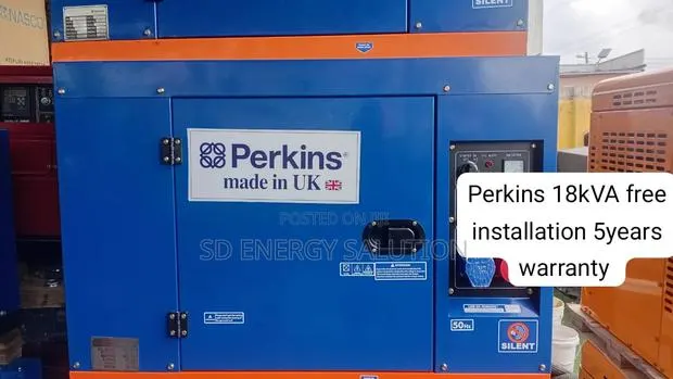 Perkins 18kva Silent Diesel Generator – Heavy Duty Backup Power · Photo 1