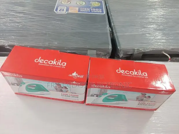Decakila Steam Iron – Smooth Press, Fresh Daily Look · Photo 1