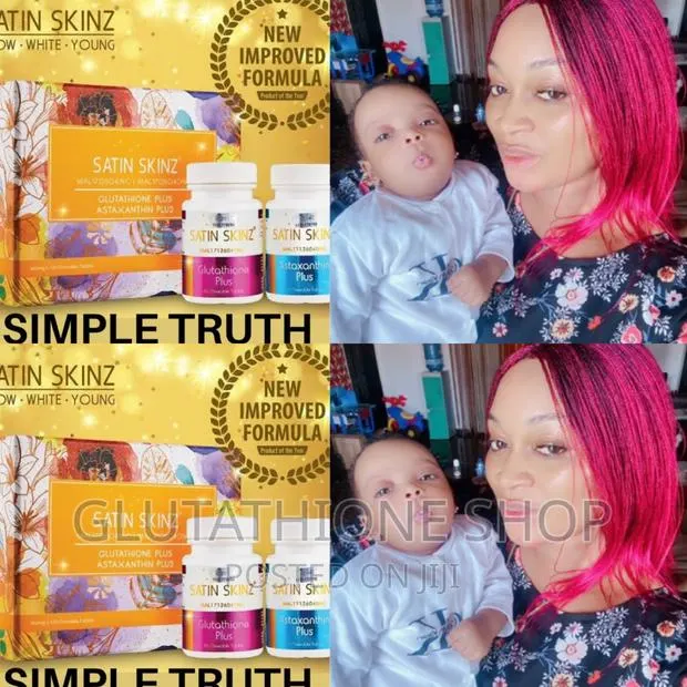 Satin Skinz Skin Whitening Supplements · Photo 1