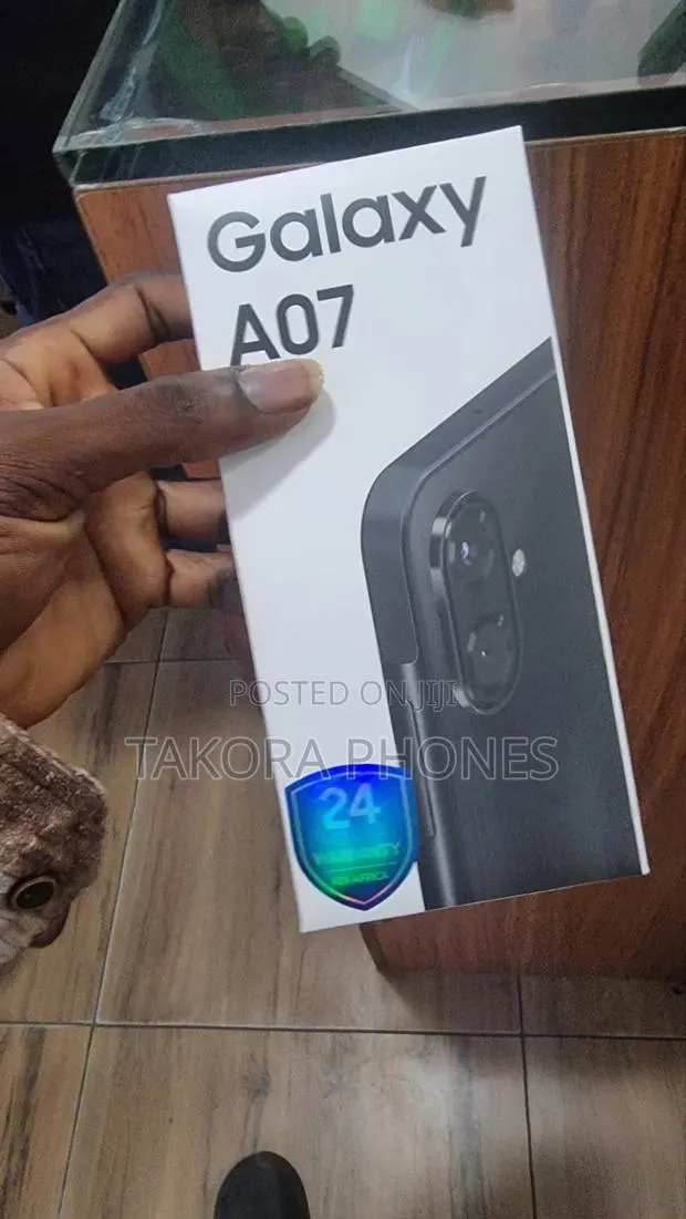 New Samsung Galaxy A07 128 GB Black · Photo 1
