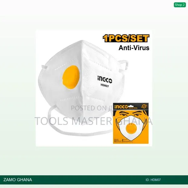 Dust Mask With Valve - Hdm07 · Photo 1