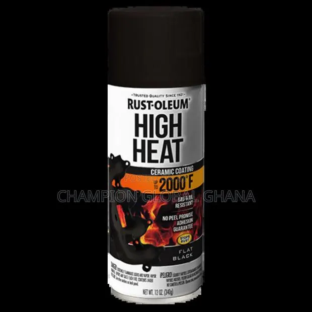 High Heat Temperature Spray Paint · Photo 1